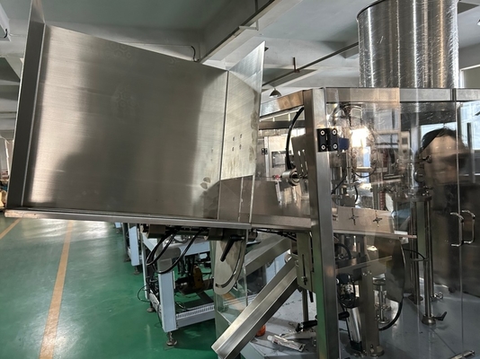 Machine automatique de remplissage et d'étanchéité de dentifrice cosmétique