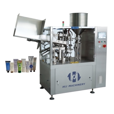 Machine automatique de remplissage et d'étanchéité de dentifrice cosmétique