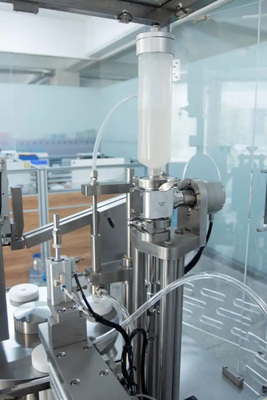 Fabricants automatiques Machine de remplissage de seringue de vaccin de gel de verre pré-rempli