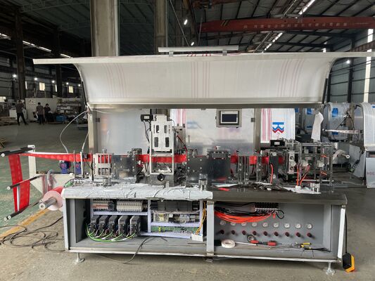 Machine d'emballage automatique de tissus humides à feuille unique, Machine de conditionnement de sachets à scellage latéral 3/4 pour hôtel