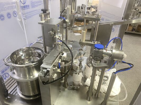 Machine de remplissage de seringue préremplie optimisant la ligne de production Norme GMP/CE