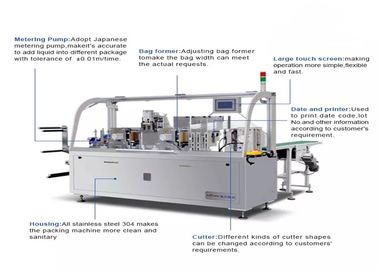 Complètement automatique mouillez les chiffons emballant et pliant la machine avec le cachetage de quatre-side