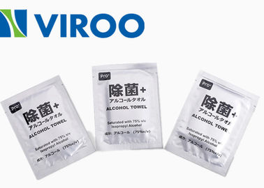 Les chiffons humides de sachet simple usinent la machine à emballer complètement automatique de chiffons de bacteriostasisi