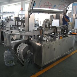 Côté quatre horizontal scellant le tissu humide faisant la machine avec le petit sachet