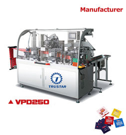 Machine humide horizontale automatique de chiffons, machine de conditionnement humide de serviettes de tissu