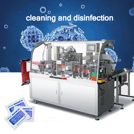 La machine humide de chiffons de film de la protection BOPP d'alcool, bacteriostasisi essuie la machine à emballer
