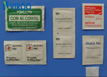 Catégorie humide de la CE de machine de tissus de paquet individuel sanitaire, machine à emballer humide de chiffons de désinfection 100bags/min