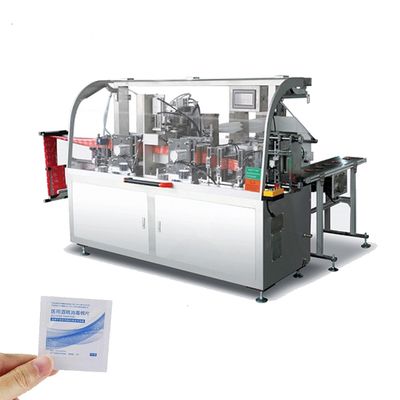 longueur 60Bags/Min Alcohol Pad Packing Machine de 125mm