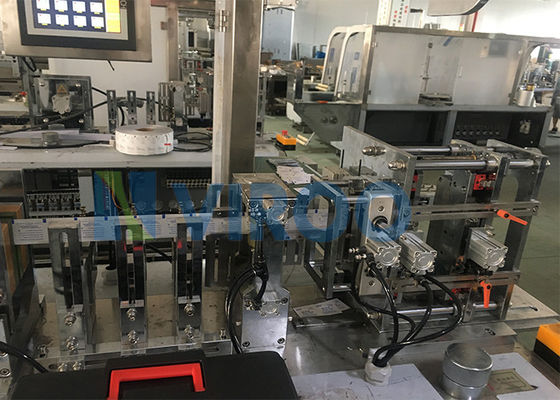 Pliage fois horizontal humide de la verticale 8 de machine à emballer de chiffons d'alcool 4