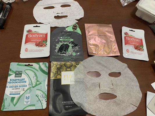 beauté automatique horizontale de 60bags Min Face Mask Packing Machine