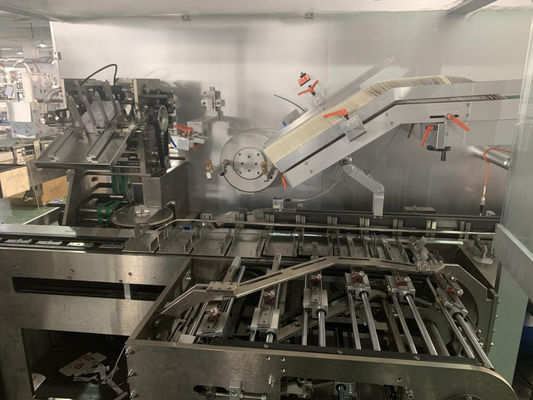 La ligne de cartonnage de médecine de PLC a enclenché la machine de cartonnage continue de porte