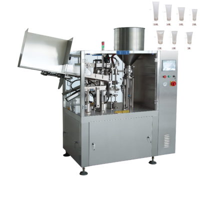 Machine de scellement de remplissage de tubes mous PLC 30-50pc/min pour les produits laitiers