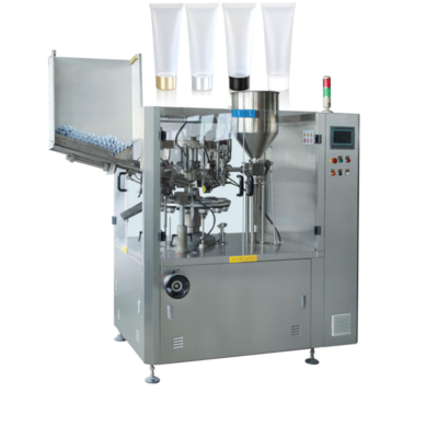 Lotions cosmétiques automatiques contrôlées désinfectant pour les mains gel pommade produits de soins de la peau crème tube machine de remplissage machine d'étanchéité