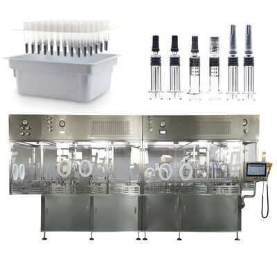 Machine de remplissage et de bouchonage de seringue préremplie de haute précision