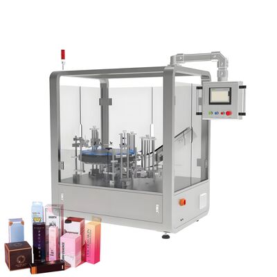 Machine d'emballage rotative verticale professionnelle pour cosmétiques
