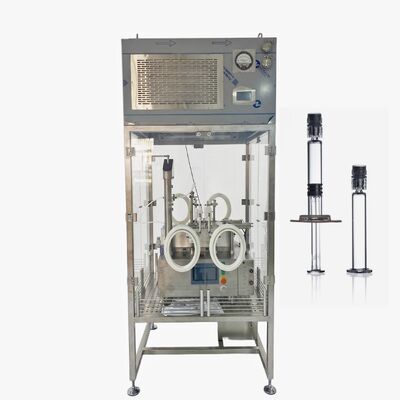 Machine de remplissage de seringues aseptiques de bureau avec cadre à flux laminaire
