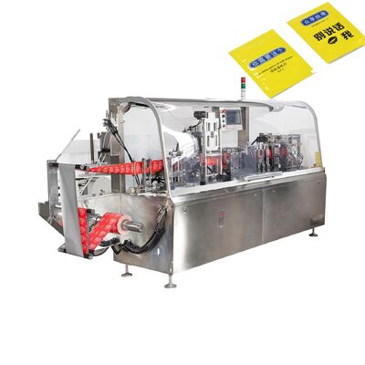 Machine d'emballage à écouvillons humides à vitesse élevée à sachet unique