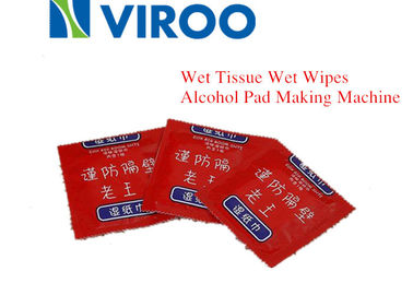 High Speed Wet Wipes Packaging Stable Performance One Year Warranty